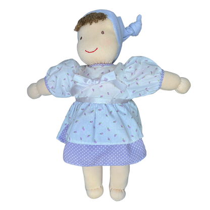 Jill Dress Up Doll - Lavender Dot