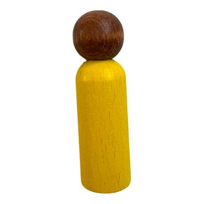 Wooden peg people