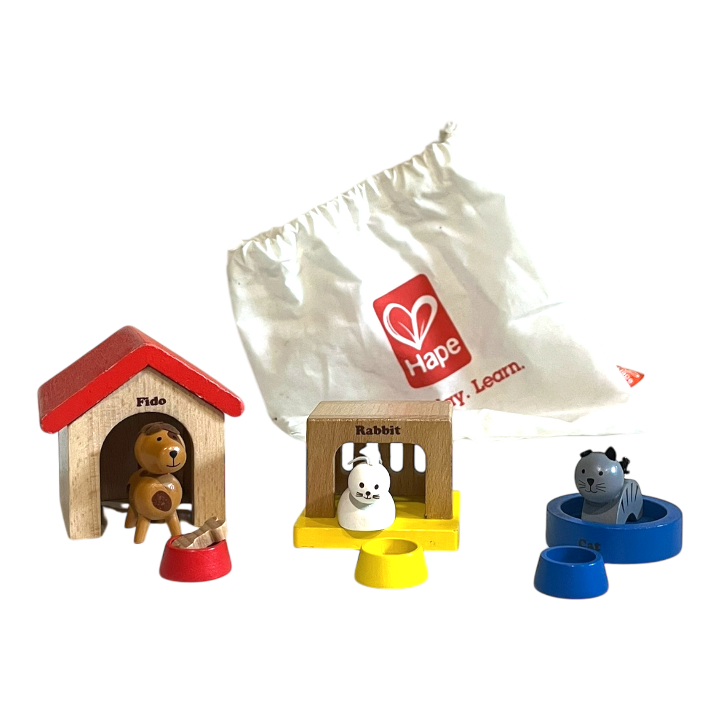 Family Pets Wooden Set