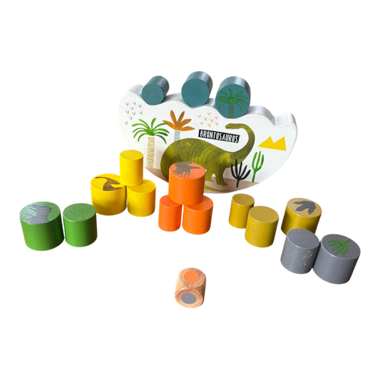Wooden Dinosaur Balance Game