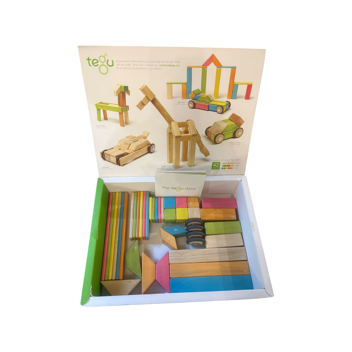 Magnetic Wooden Block Set of 40