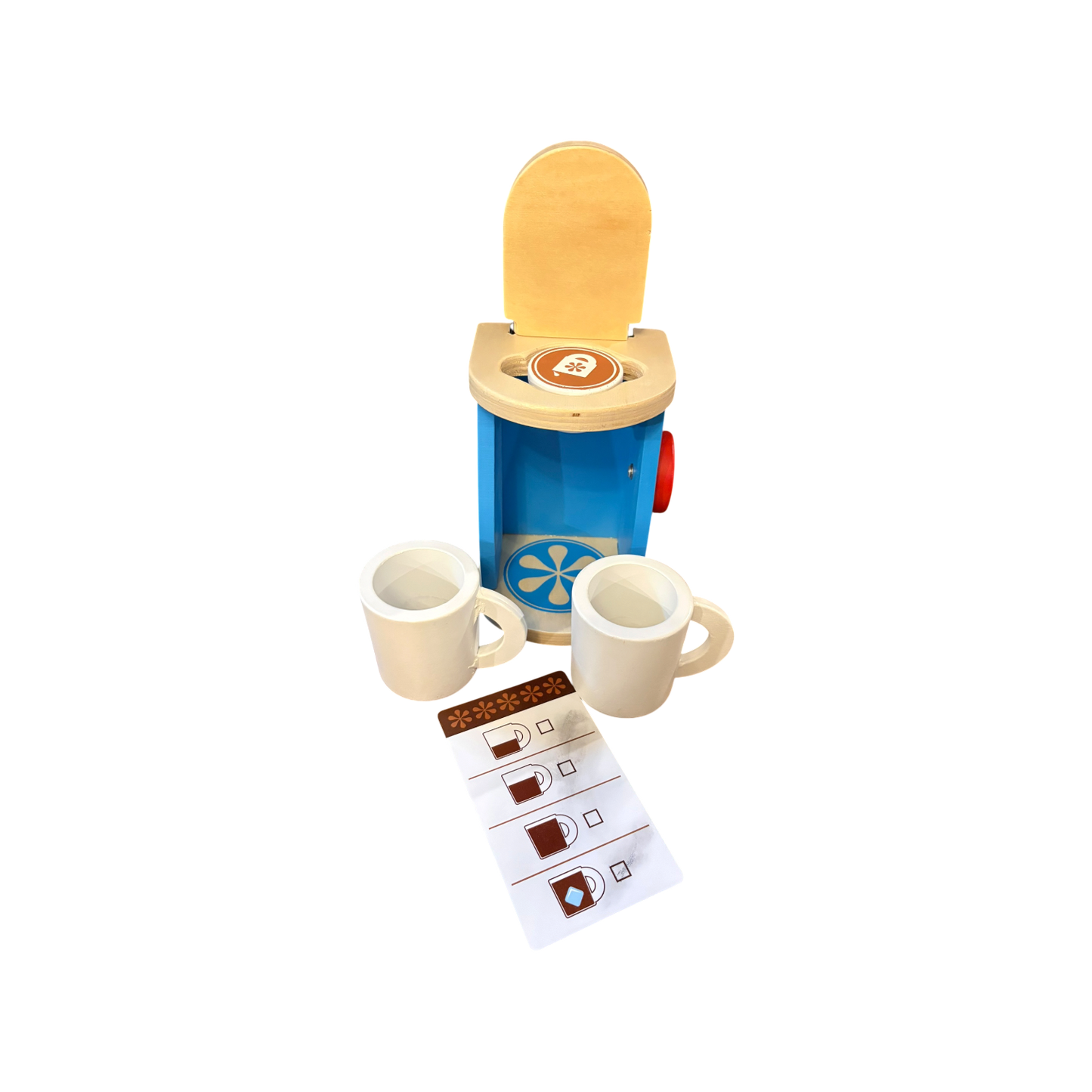 Brew & Serve Wooden Coffee Maker