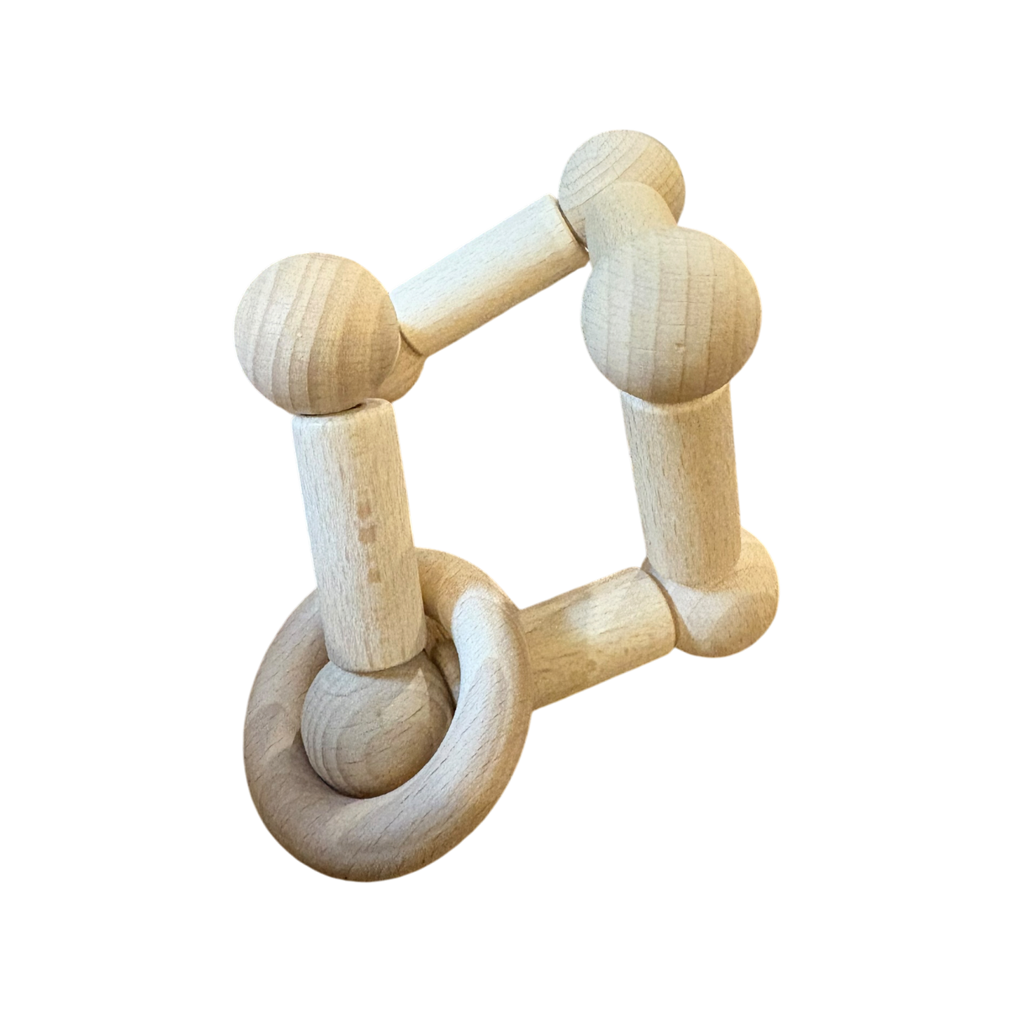 Wooden Baby Rattle
