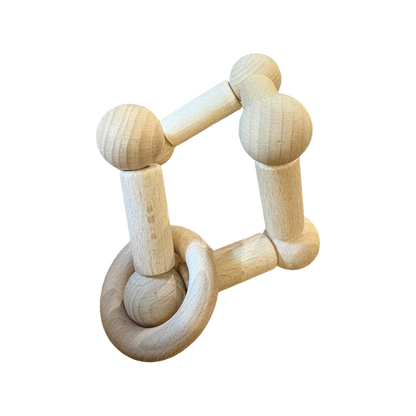 Wooden Baby Rattle