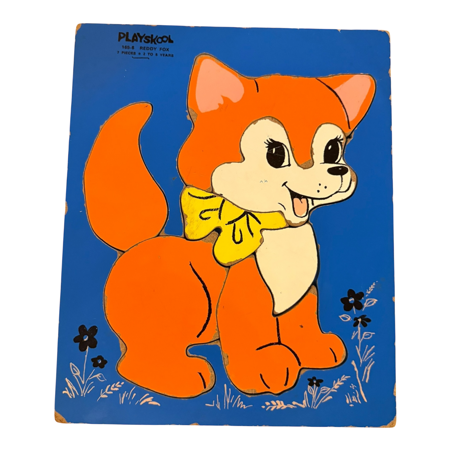 Playskool Fox Wooden Puzzle