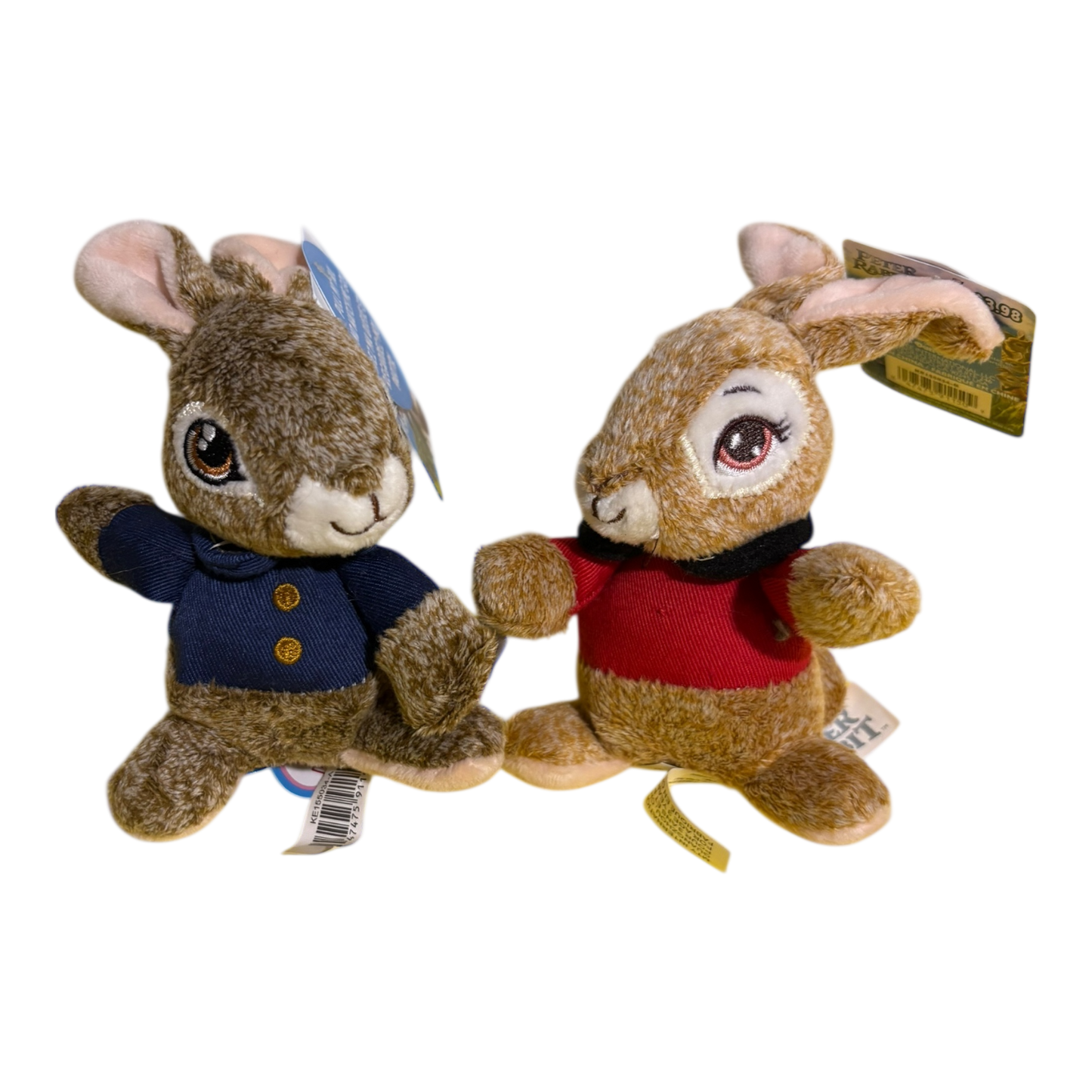 Peter Rabbit and Flopsy Bunny mini plush