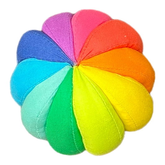 Organic Cotton Rainbow Ball