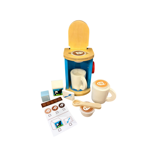 Brew & Serve Wooden Coffee Maker