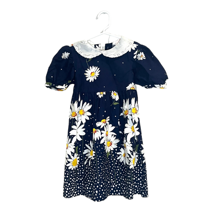 Sweet Something Vintage Navy Daisy Dress 6