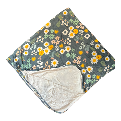 Emerson and Friends Floral Bamboo Blanket