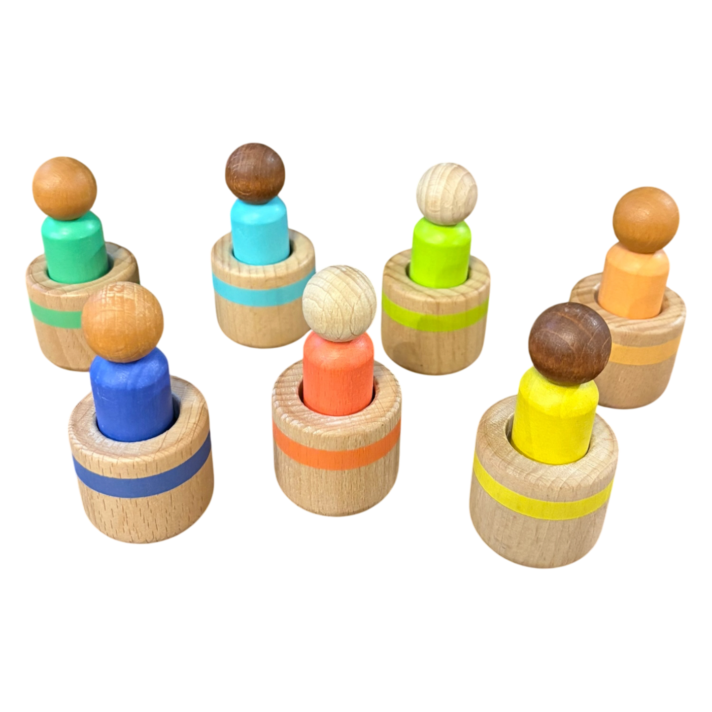 Post & Play Peg People