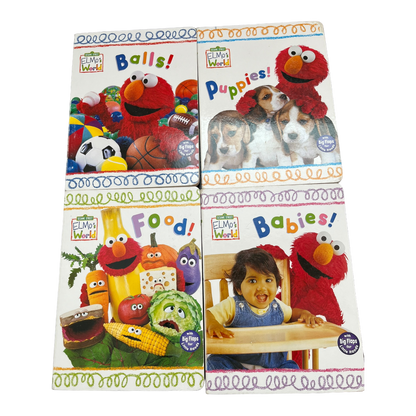 Elmo's World Set of 4