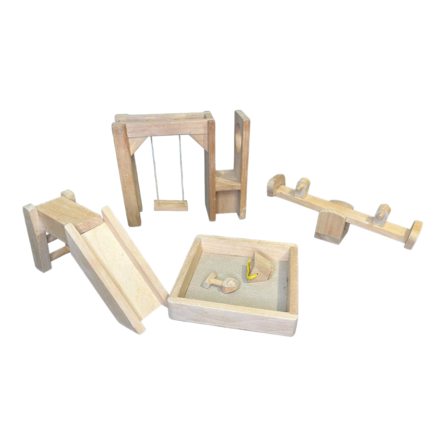 Wooden Playground Set (Vintage)