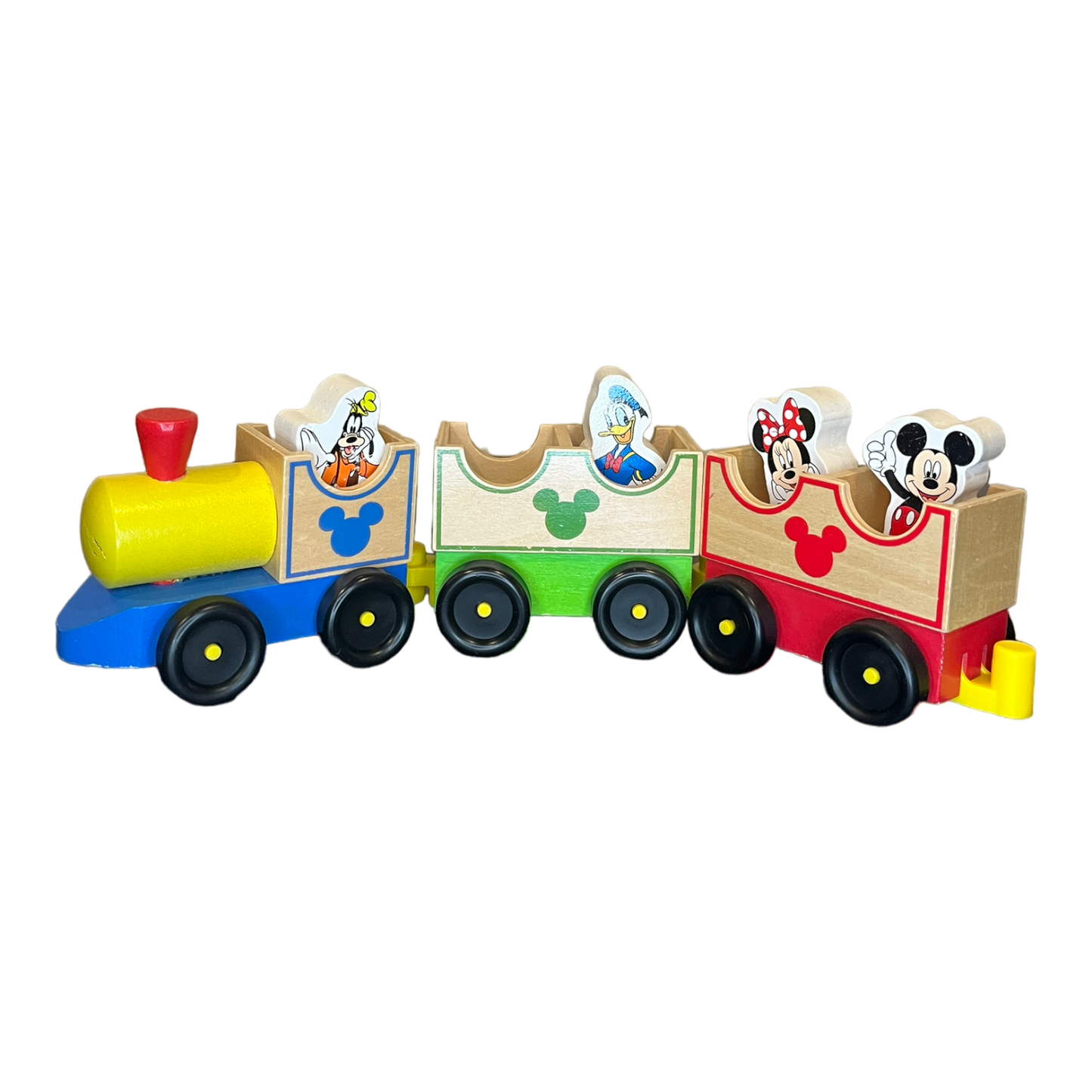 Mouse & Friends All aboard Wooden Train