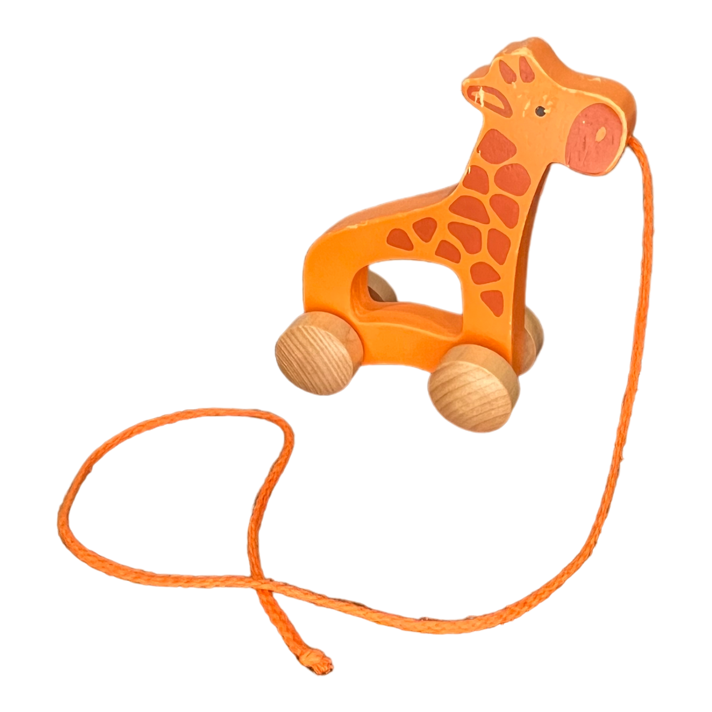 Giraffe Wooden Push and Pull Toy