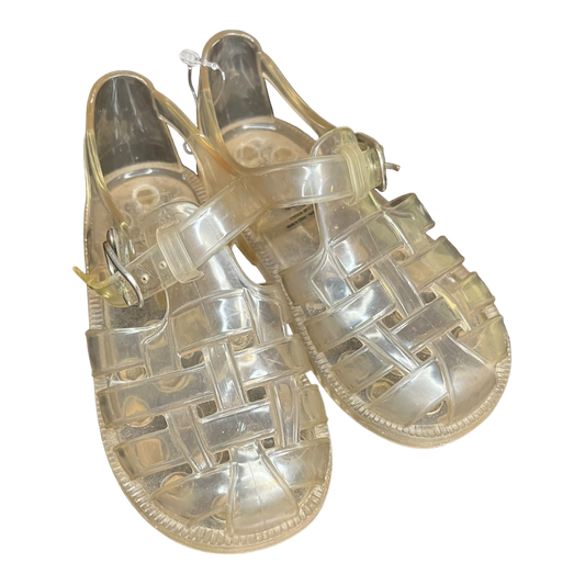 GAP Clear Jelly Sandals 7C