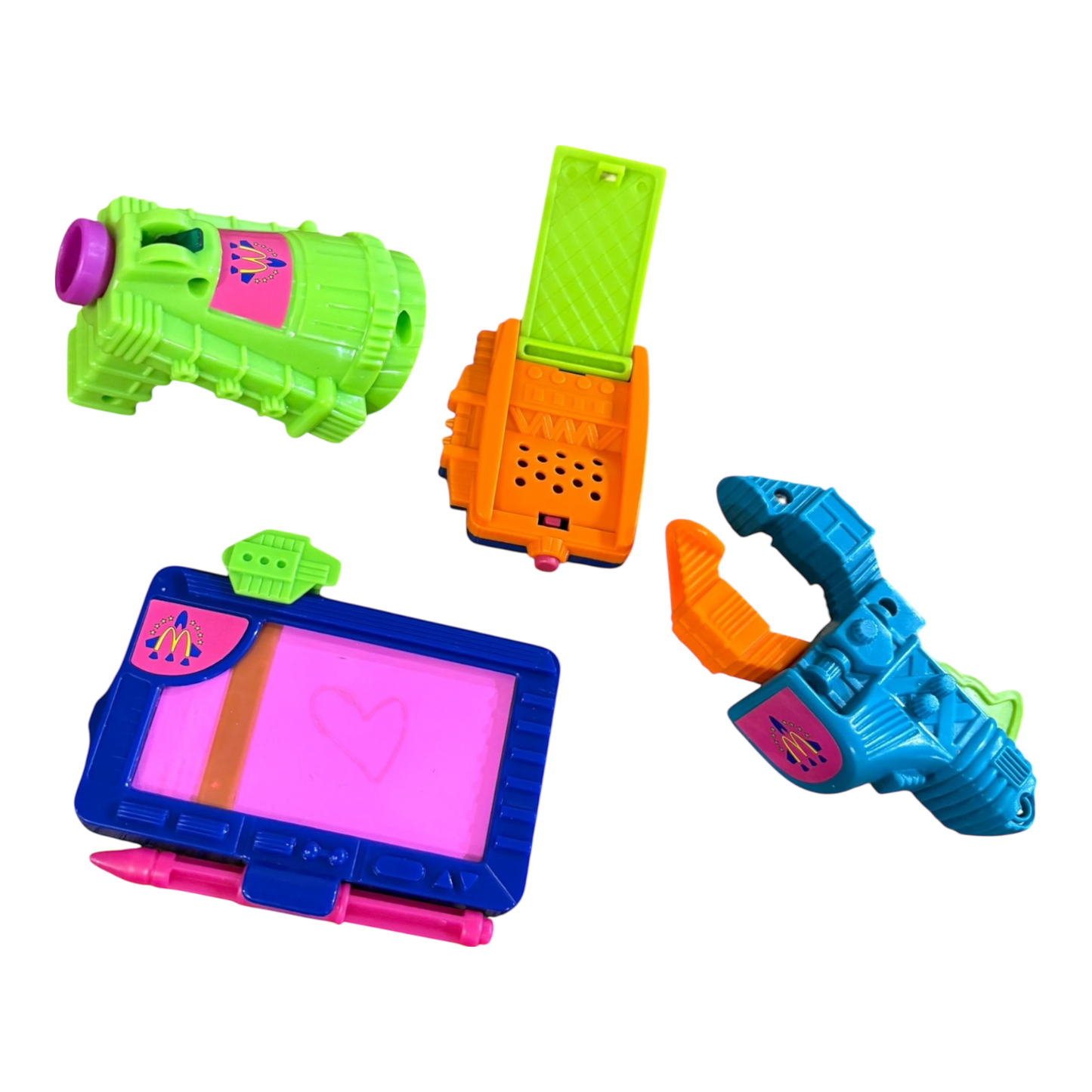 1994 McDonalds Space Rescue toys