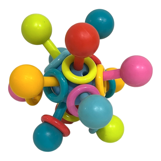 Atom Teether Rattle