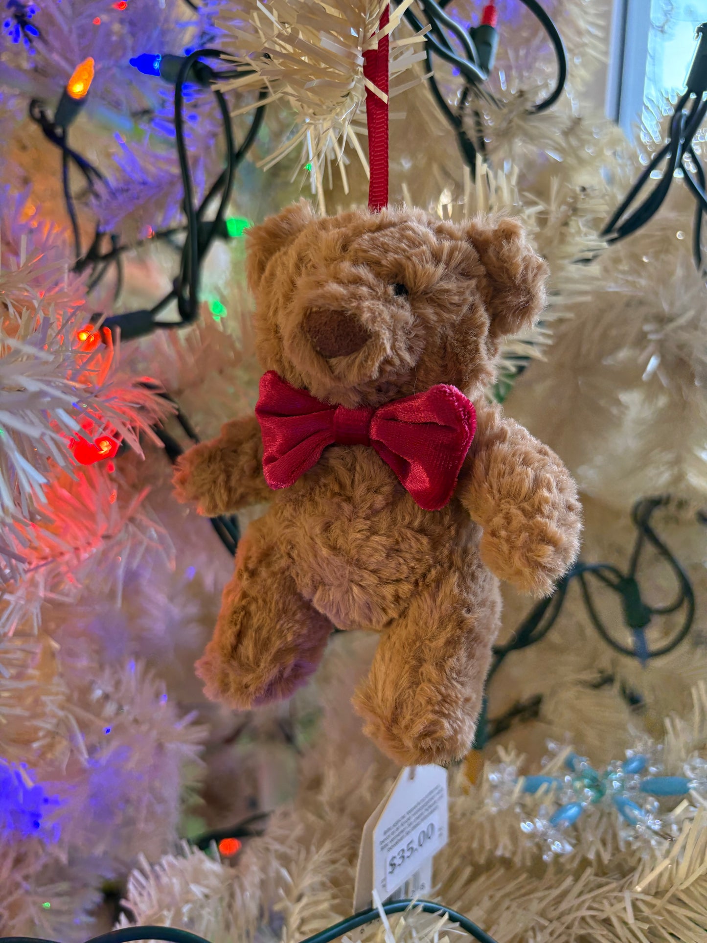 Bartholomew Bear Bow tie Ornament Jellycat