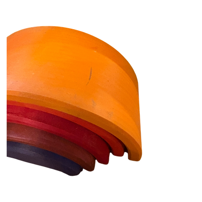Large Wooden Sunset Rainbow