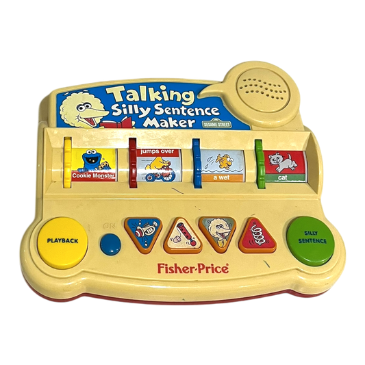 Vintage Talking Silly Sentence Maker (1980s)