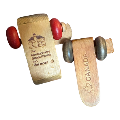Two Small Vintage Wooden Planes