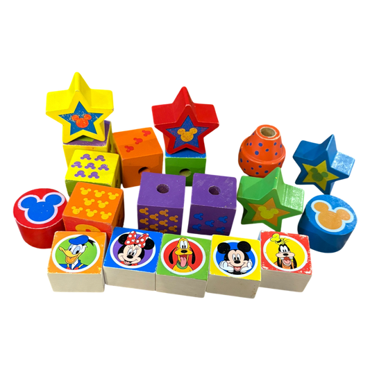 Mickey and Friends Lacing Beads