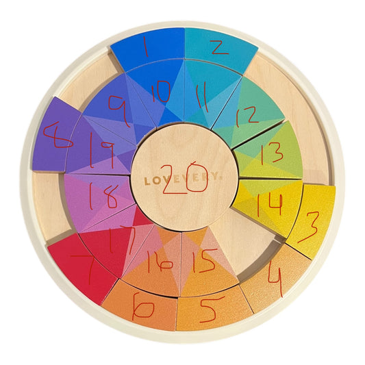 Color Theory Puzzle (Replacement Pieces)