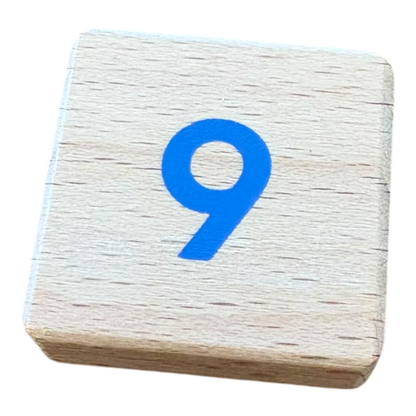 Montessori Math Bars & Number Tiles Replacement Parts