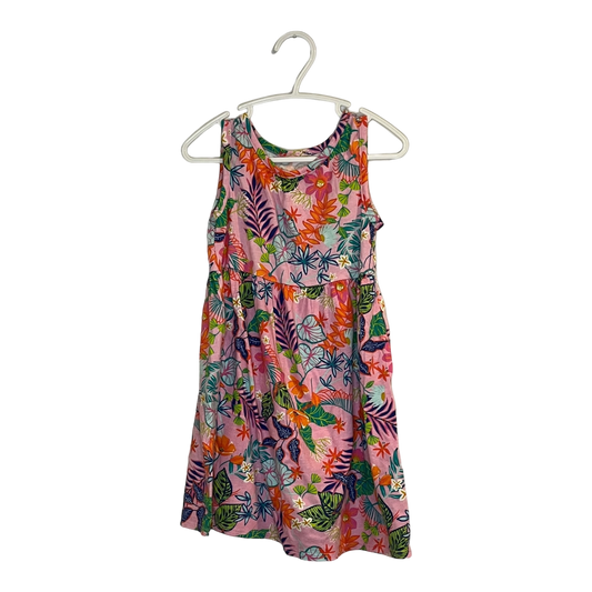 Wonder Nation Pink Floral Dress 4T