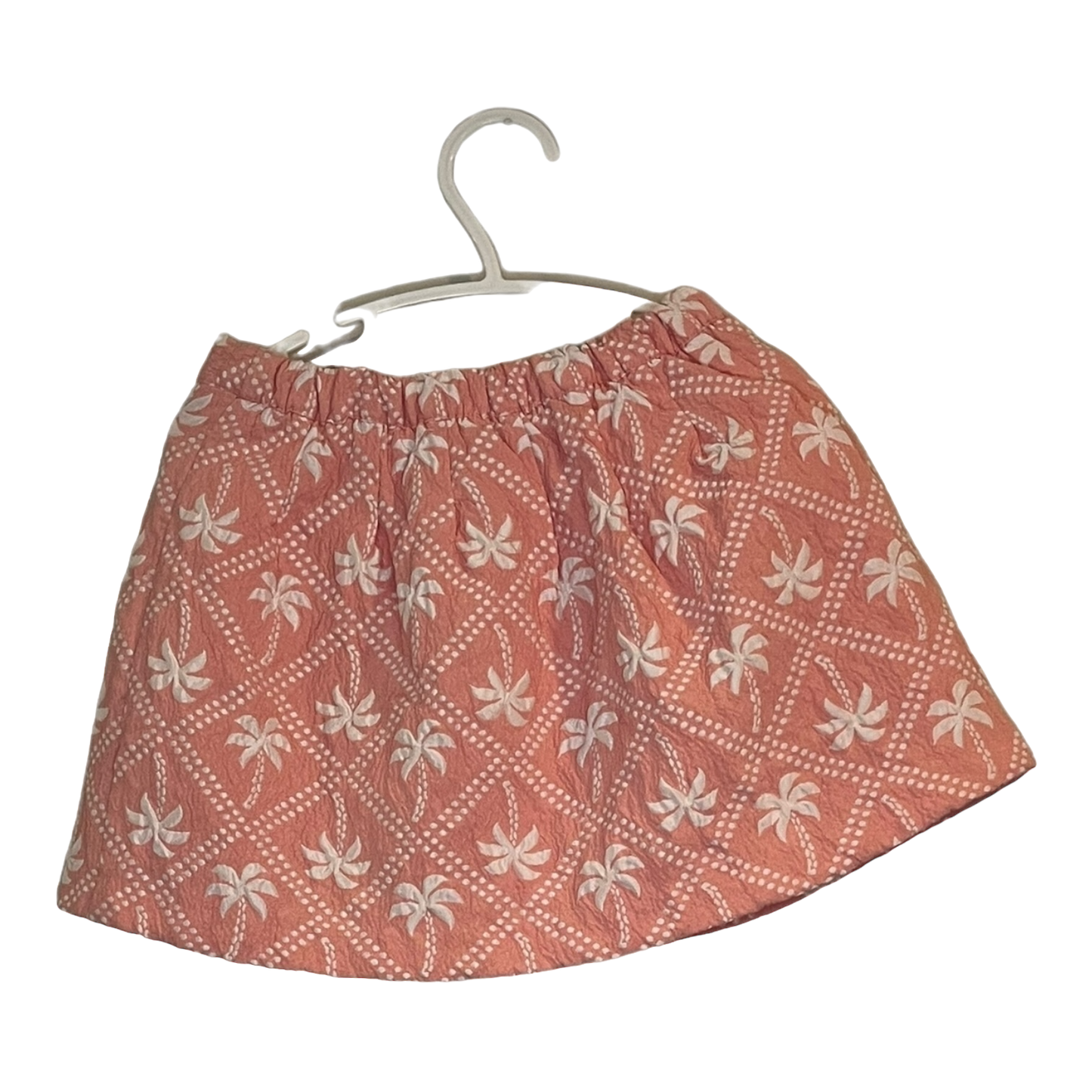 Oshkosh Pink Palm Tree Skirt 4T