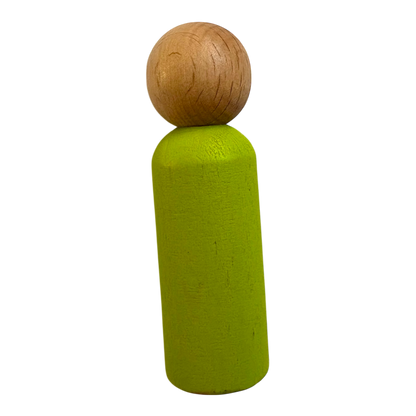 Wooden peg people