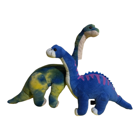 Brontosaurus pair