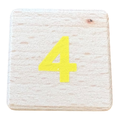 Montessori Math Bars & Number Tiles Replacement Parts