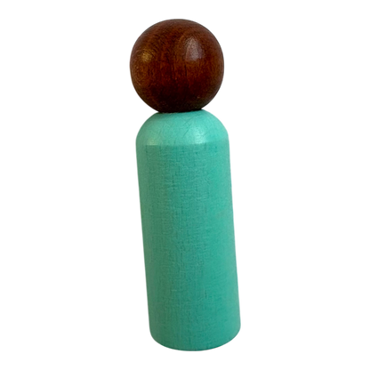 Wooden peg people