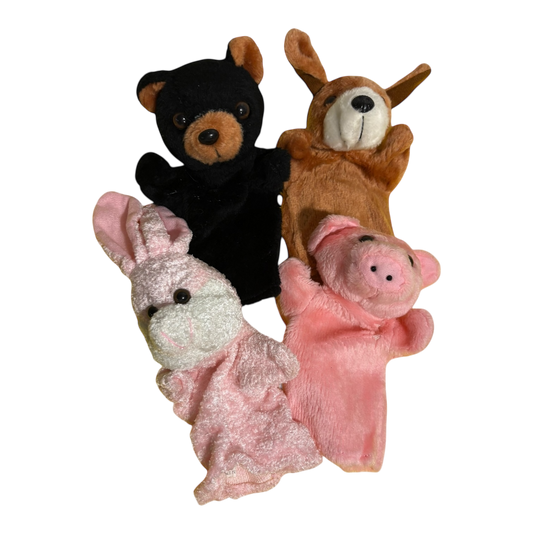 Hand Puppet set of 4