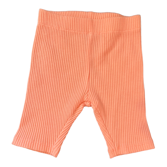 Disney Pink ribbed leggings 3-6m