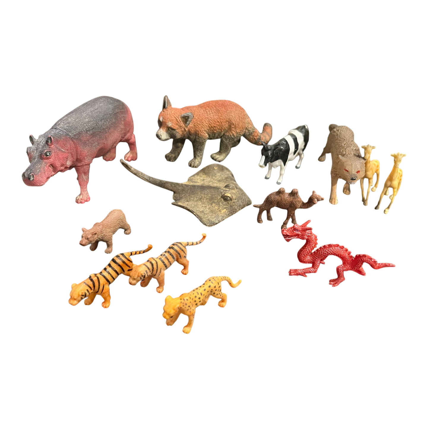 Set of 13 Random Animals