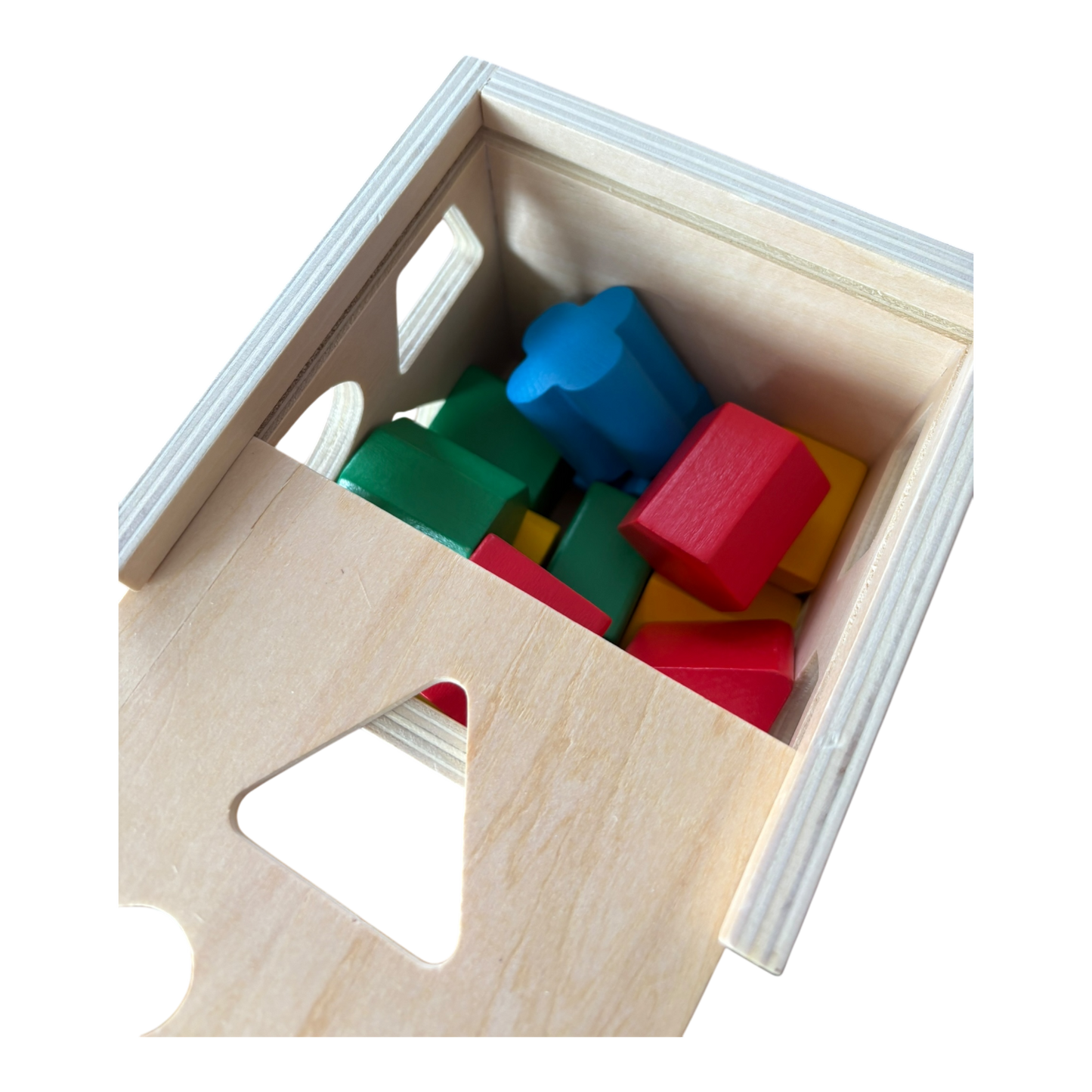 Wooden Shape Sorting Cube