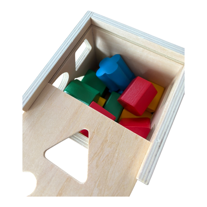 Wooden Shape Sorting Cube
