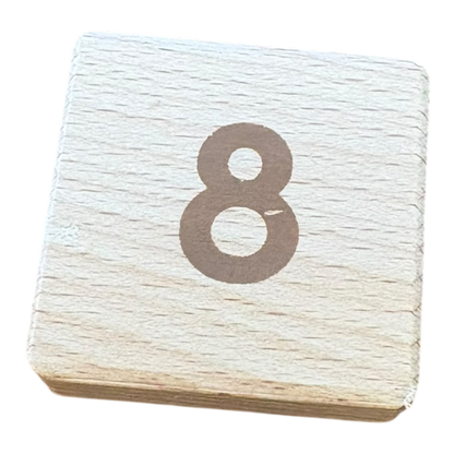 Montessori Math Bars & Number Tiles Replacement Parts