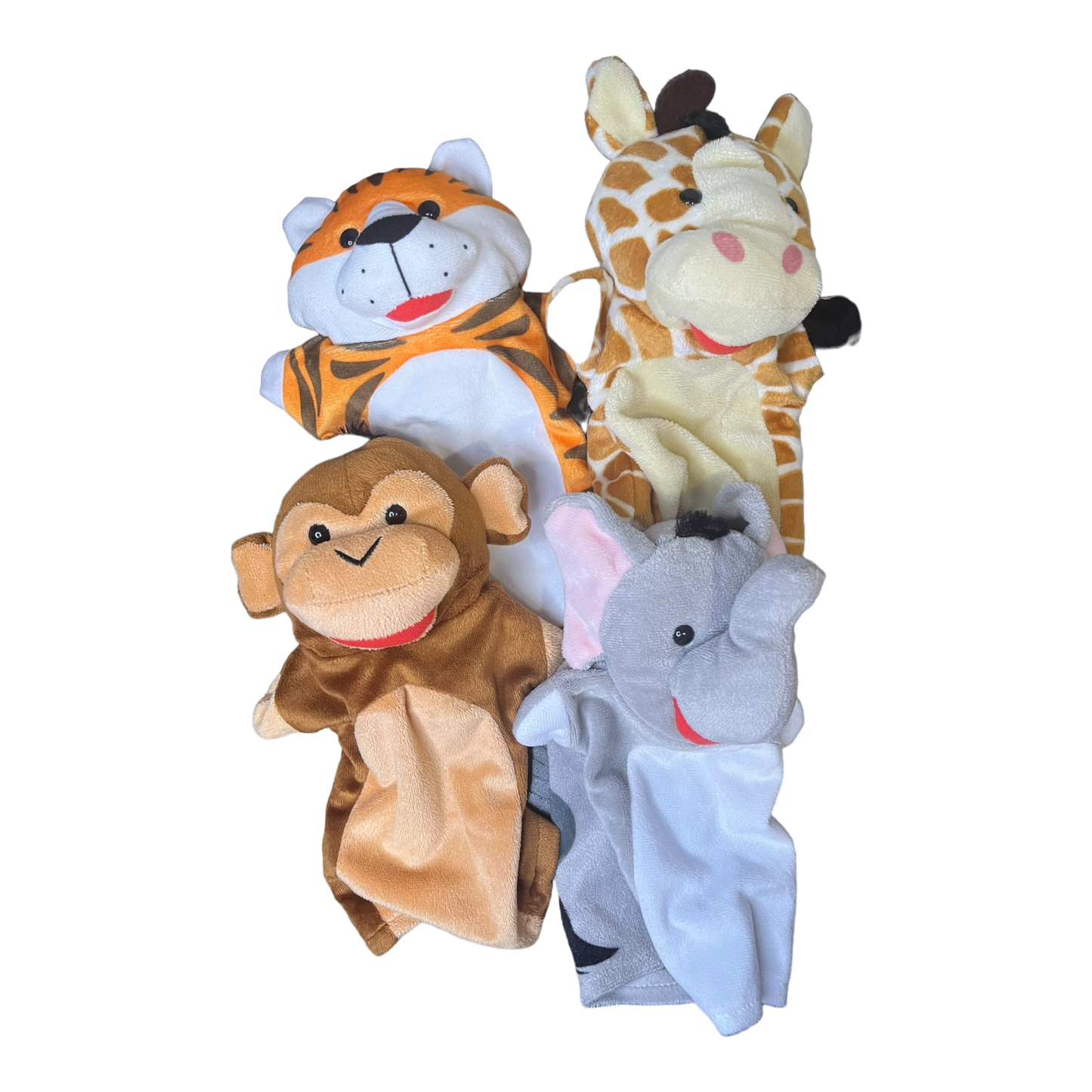 Zoo Friends Hand Puppets (Set of 4)
