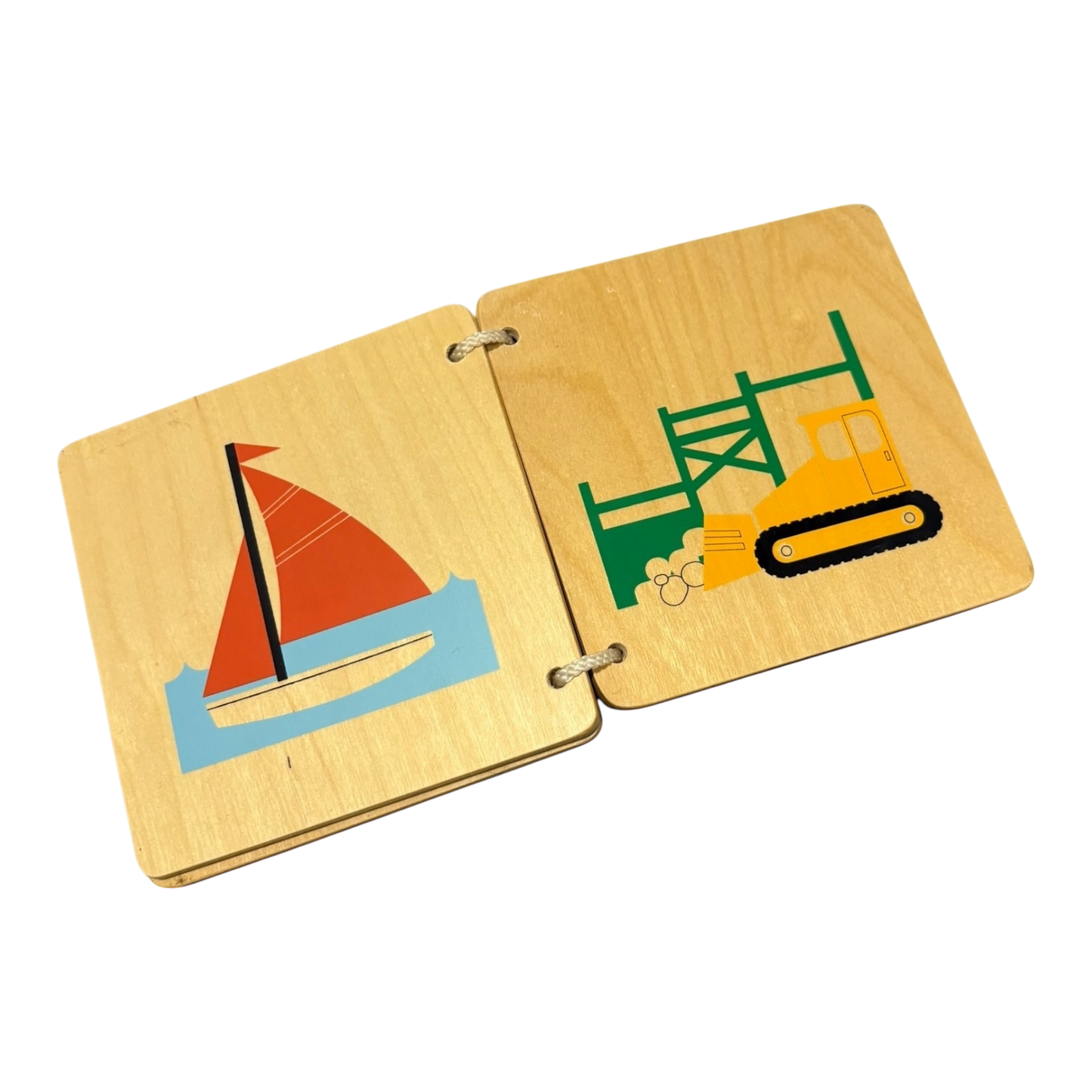 Things That Go Wooden Book