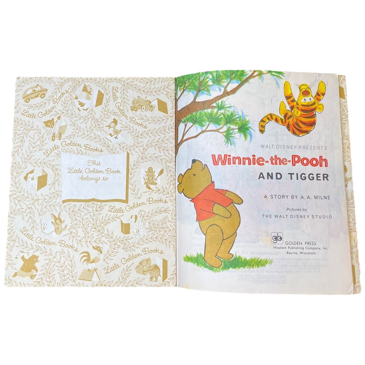 Winnie-the-Pooh and Tigger