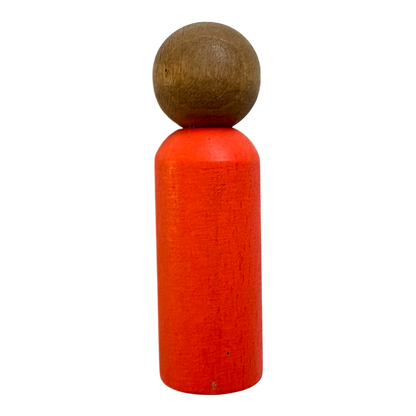 Wooden peg people