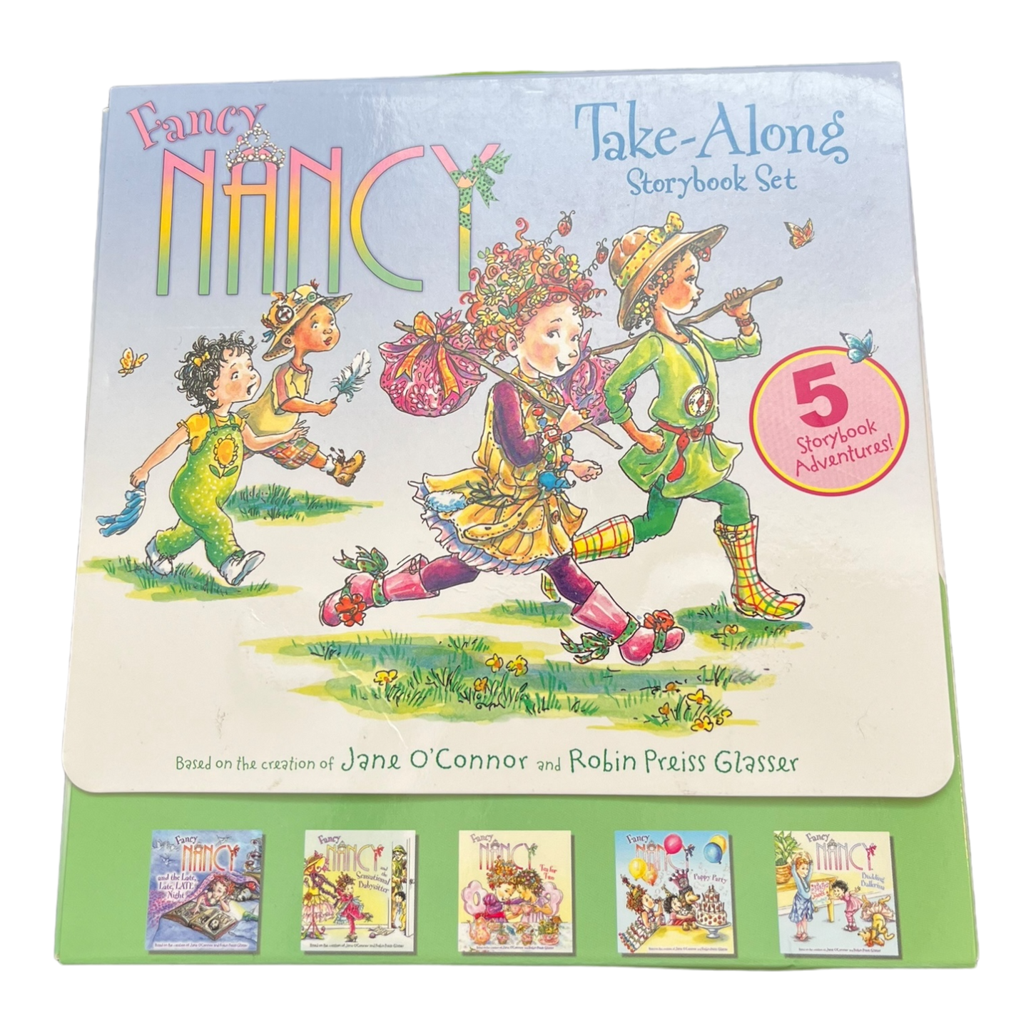 Fancy Nancy Take-Along Storybook Set