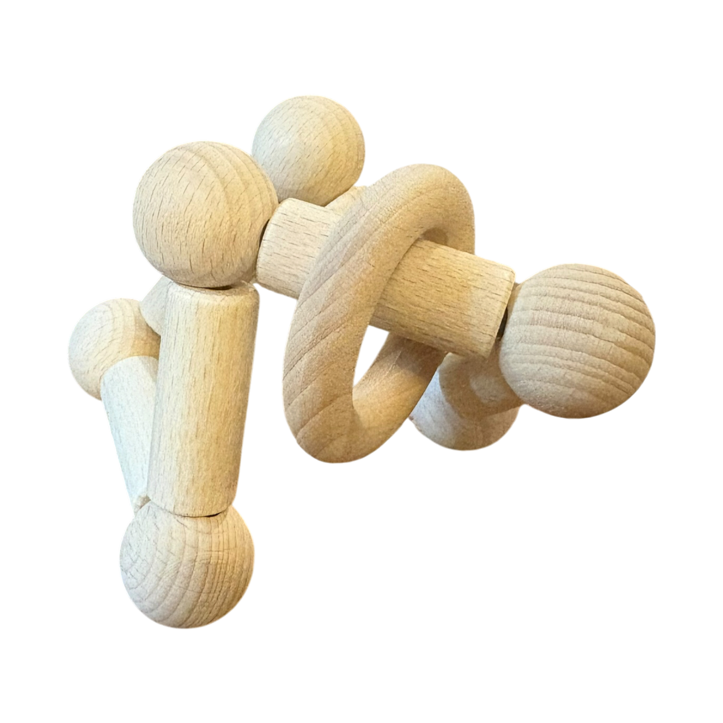 Wooden Baby Rattle
