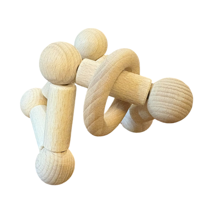 Wooden Baby Rattle
