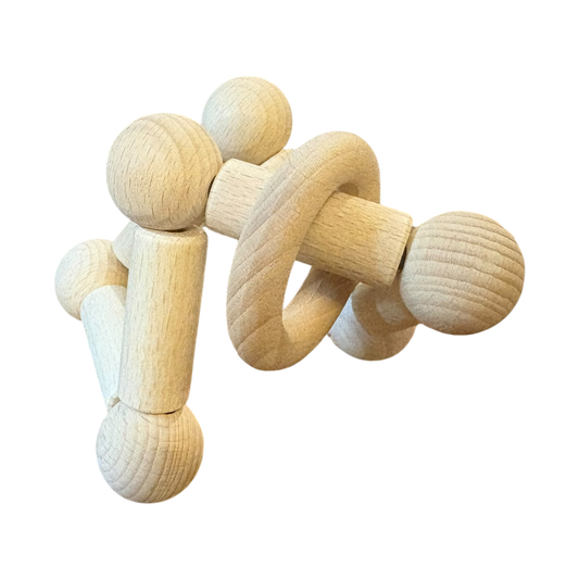 Wooden Baby Rattle