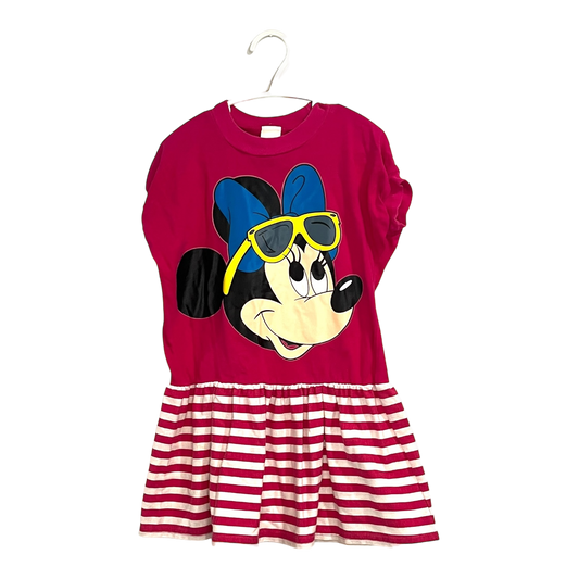 St. Michael Vintage Minnie Mouse Pink Dress 3